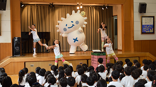 ニュウニュウ体操の様子