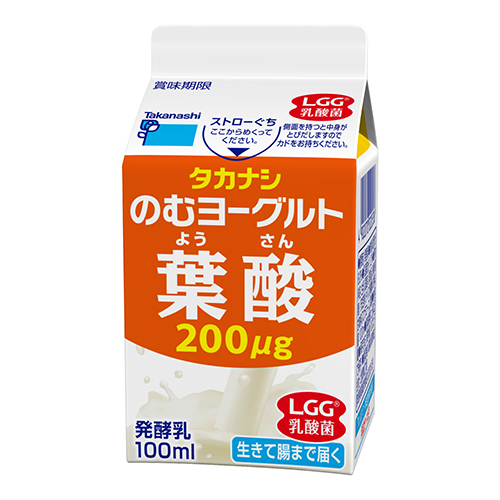 のむヨーグルト　葉酸（100ml）