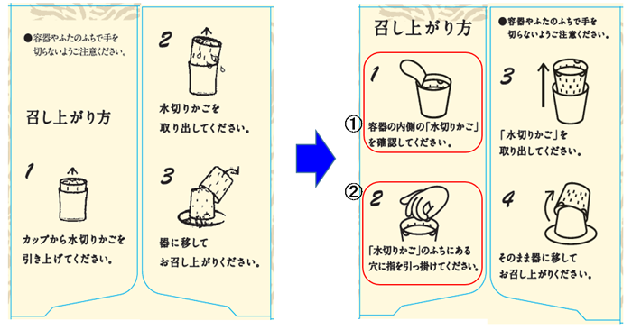 水切りカゴの取り出し方を追加しました。