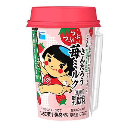 きんたろう つぶつぶ苺ミルク タカナシ乳業株式会社