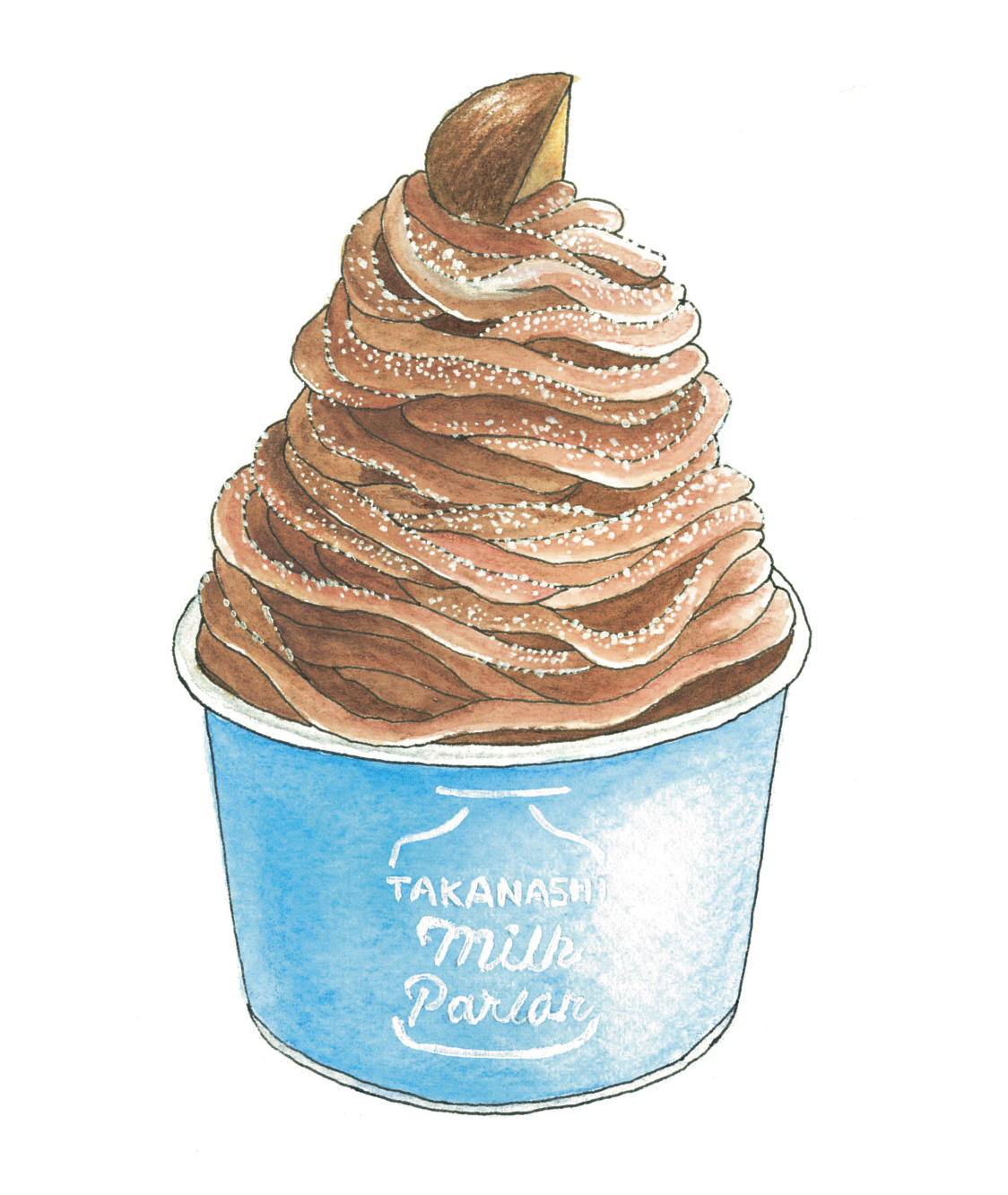 イタリア栗のモンブランアイスケーキ