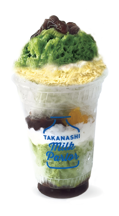 Kakigori 京都宇治抹茶&カスタード